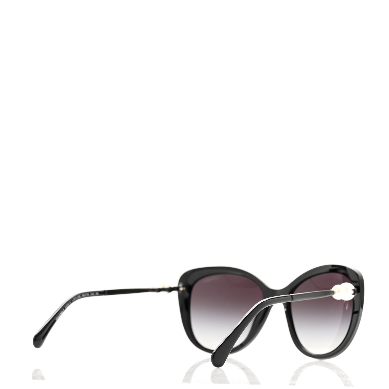 Chanel Pearl Sunglasses 5338-H Black 4 of 8