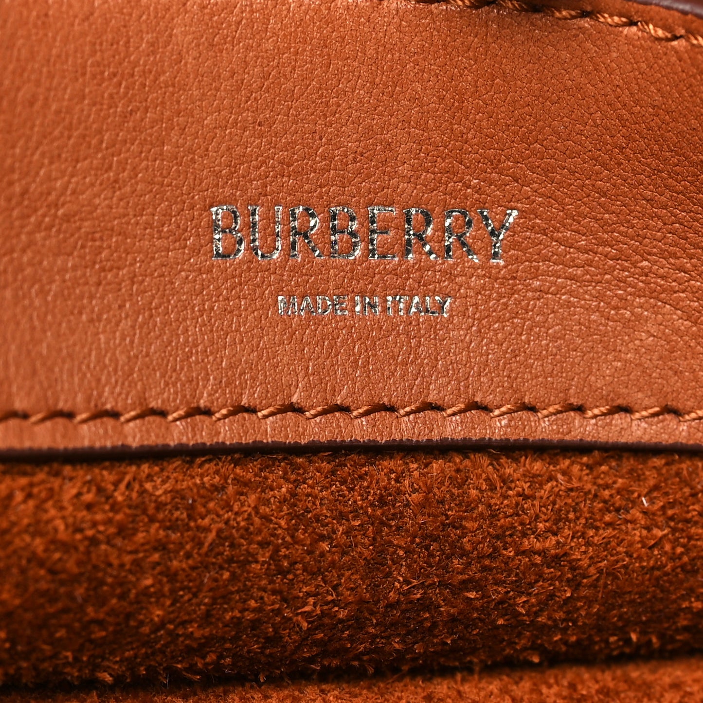 Suede Small Knight Bag Bruciato