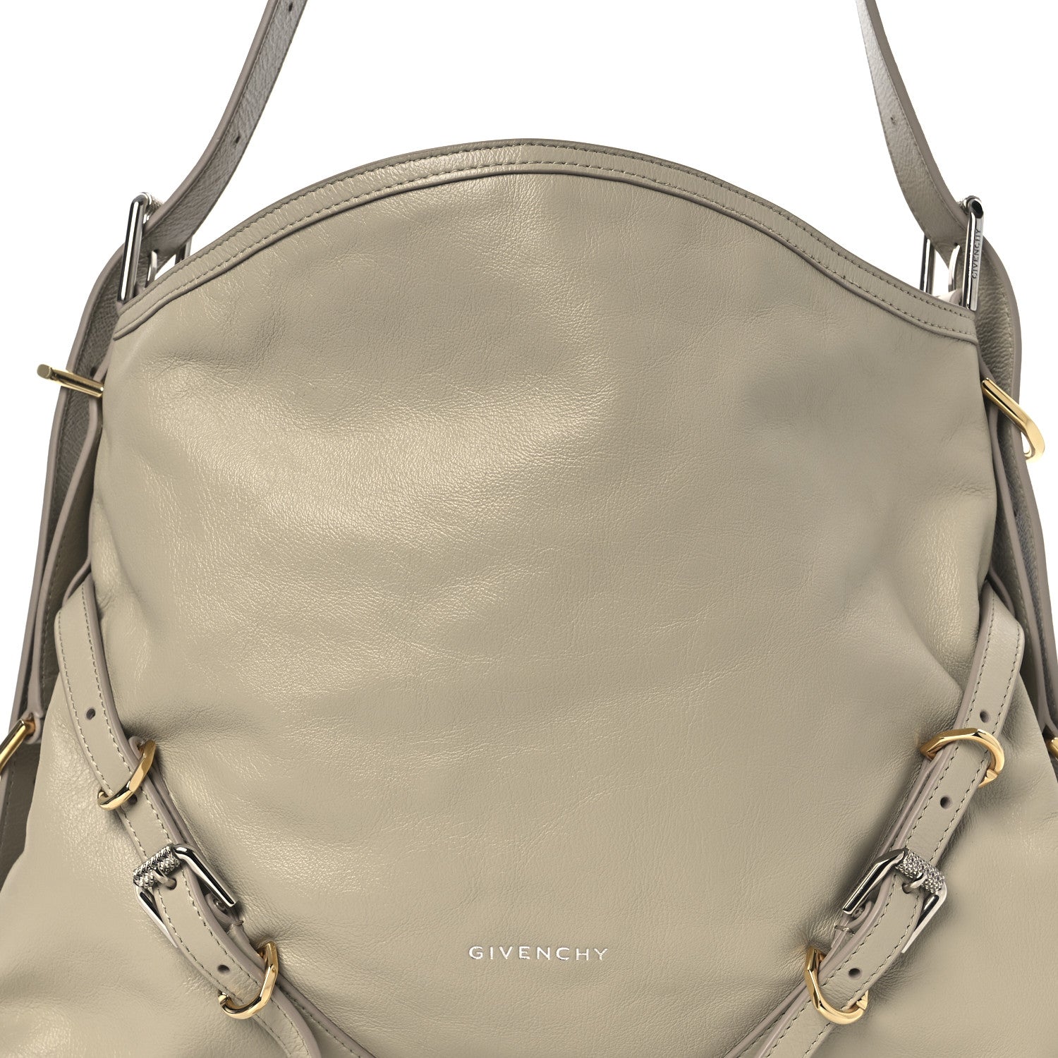 Givenchy Calfskin Medium Voyou Bag Natural Beige 8 of 11