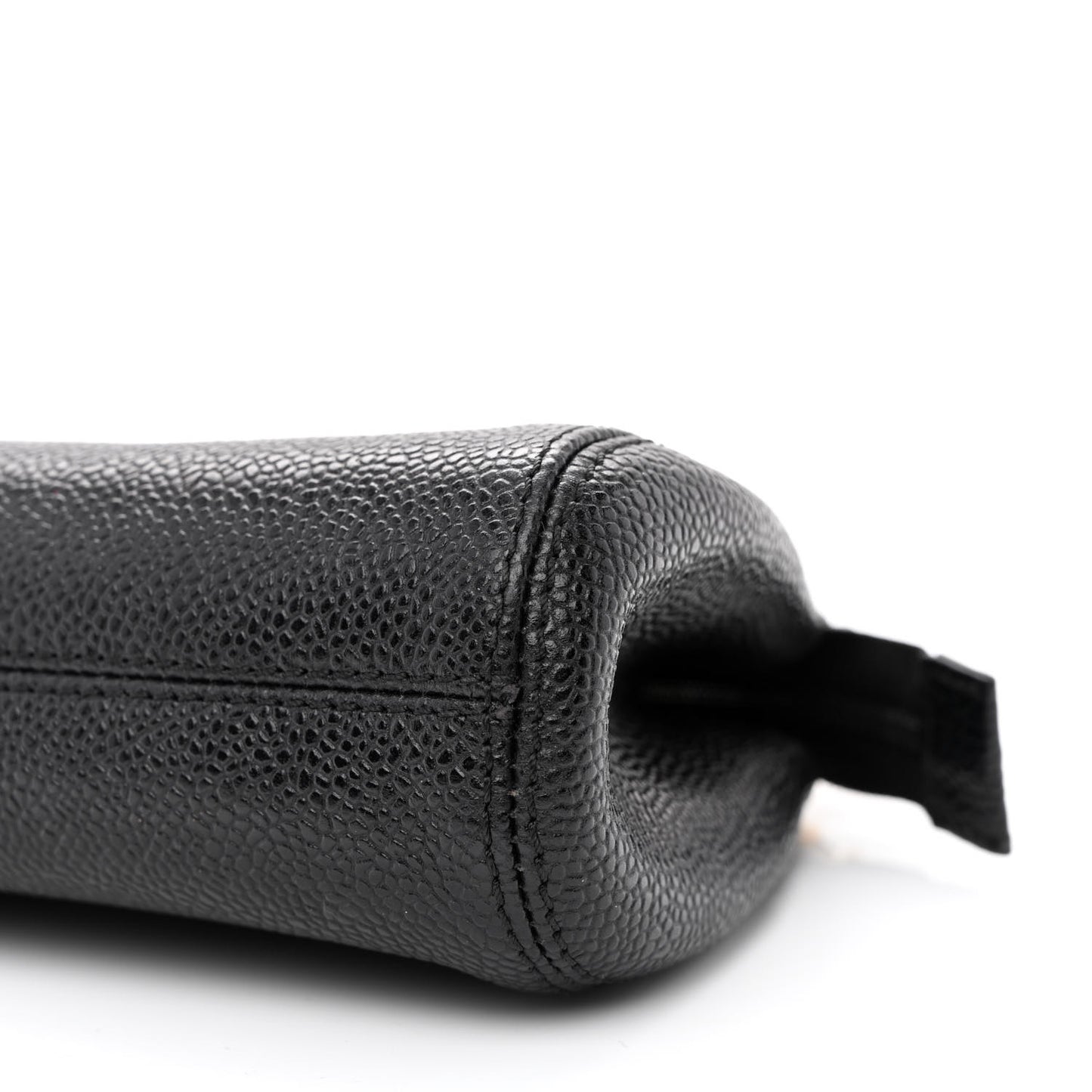 Caviar CC Shoulder Bag Black
