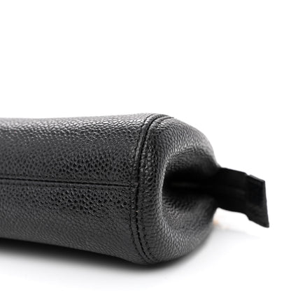 Chanel Caviar CC Shoulder Bag Black 9 of 10