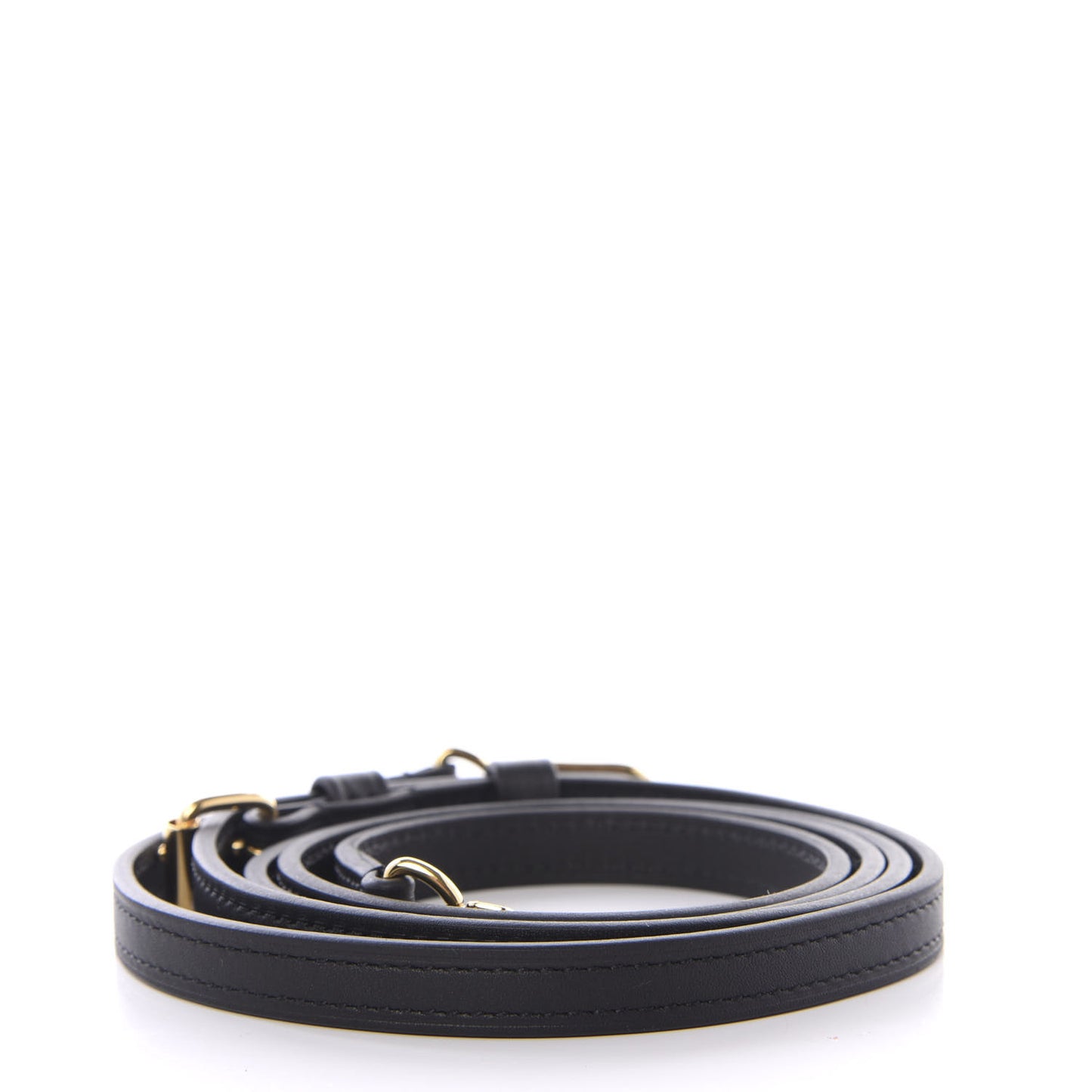 Calfskin 16mm Adjustable Shoulder Strap Black