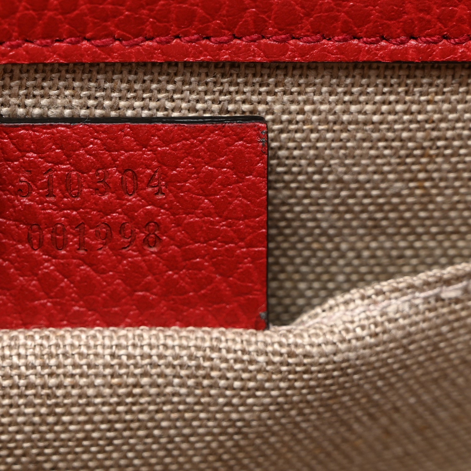 Gucci Dollar Calfskin Small Interlocking G Shoulder Bag Sun Orange 7 of 11