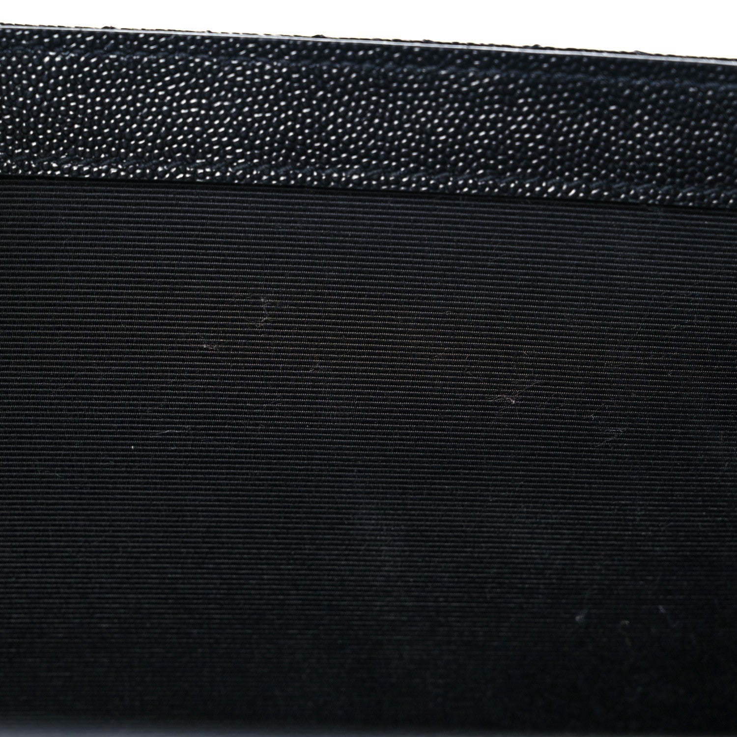 Saint Laurent Grain De Poudre Textured Mixed Matelasse Large Triquilt Monogram Satchel Black 14 of 18