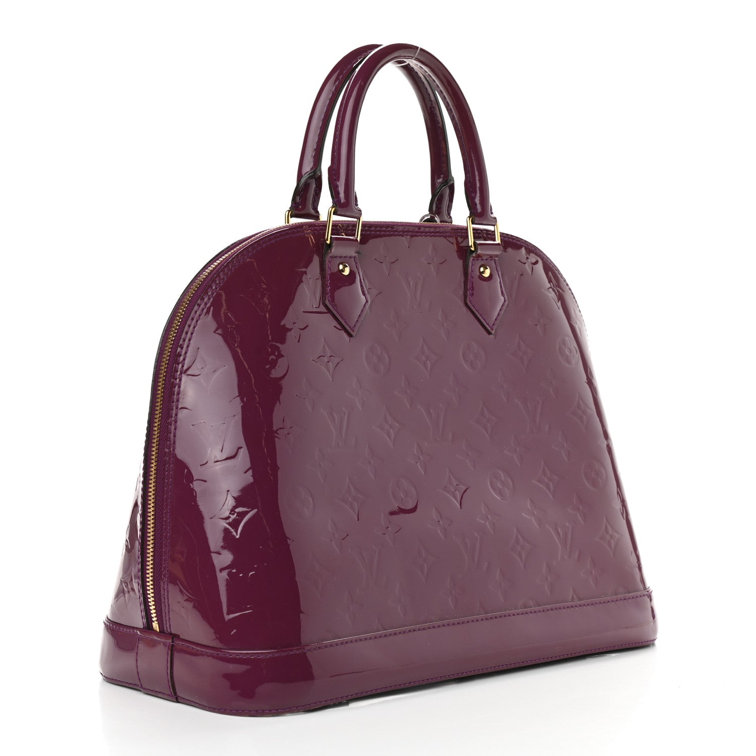 Louis Vuitton Vernis Alma PM Magenta 2 of 9