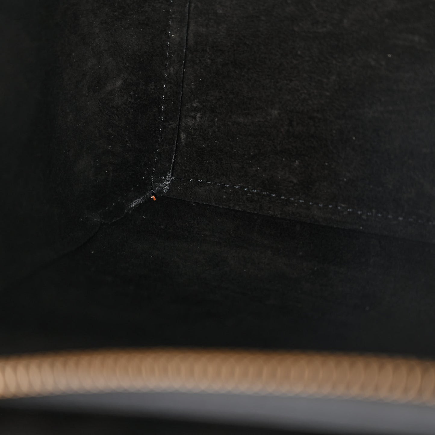 Grained Calfskin Nano Belt Bag Black