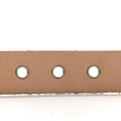 Chanel Tweed Crystal CC Belt 80 32 Grey Multicolor 5 of 7