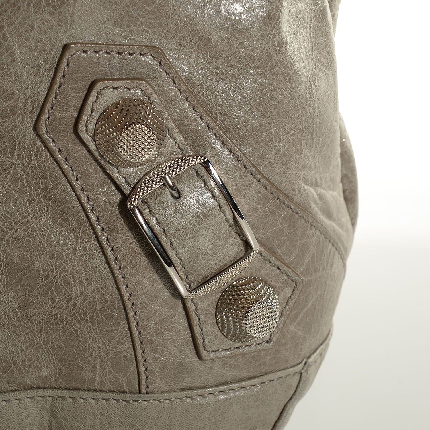 Balenciaga Agneau Giant 21 Silver Hardware Day Hobo Argent 8 of 13