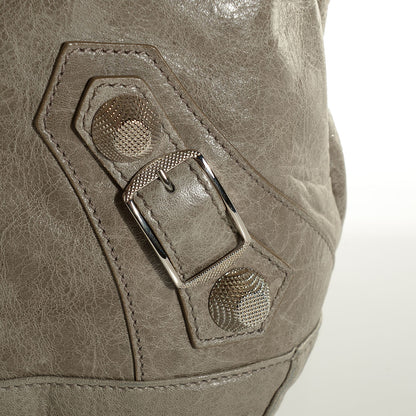 Balenciaga Agneau Giant 21 Silver Hardware Day Hobo Argent 8 of 13