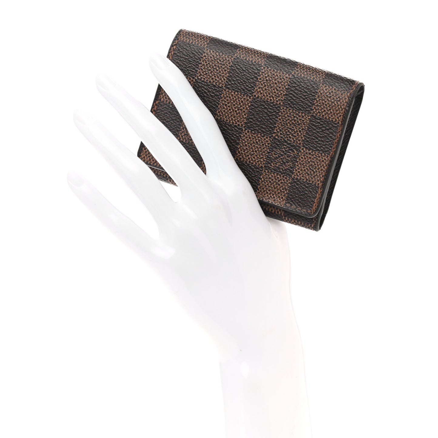 Damier Ebene Business Card Holder