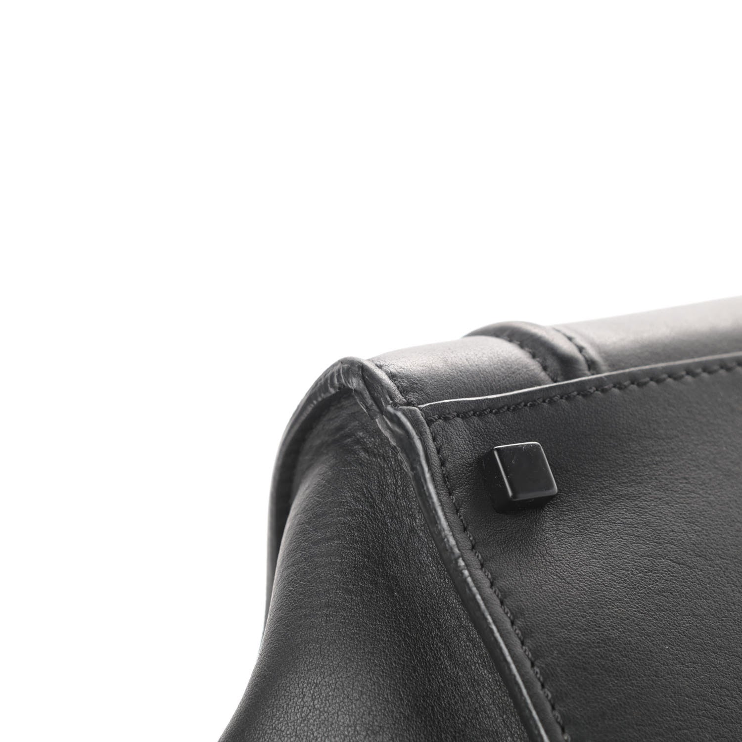 Celine Smooth Calfskin Medium Phantom Luggage Black 12 of 17
