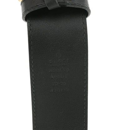 Gucci Calfskin Double G 40mm Belt 70 28 Black 3 of 5