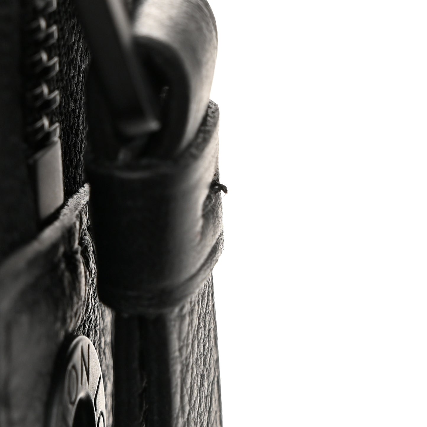 Shadow Calfskin Monogram Pochette Voyage Souple Black
