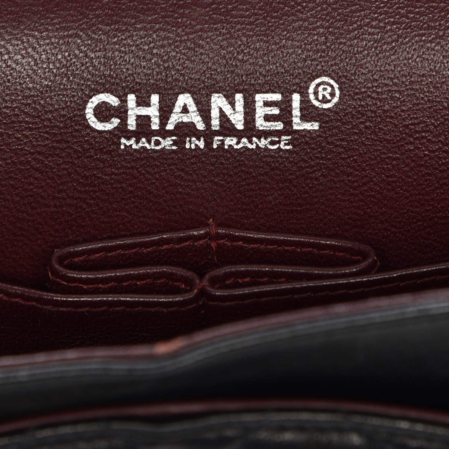 Chanel Lambskin Quilted Medium Double Flap Black 7 of 8