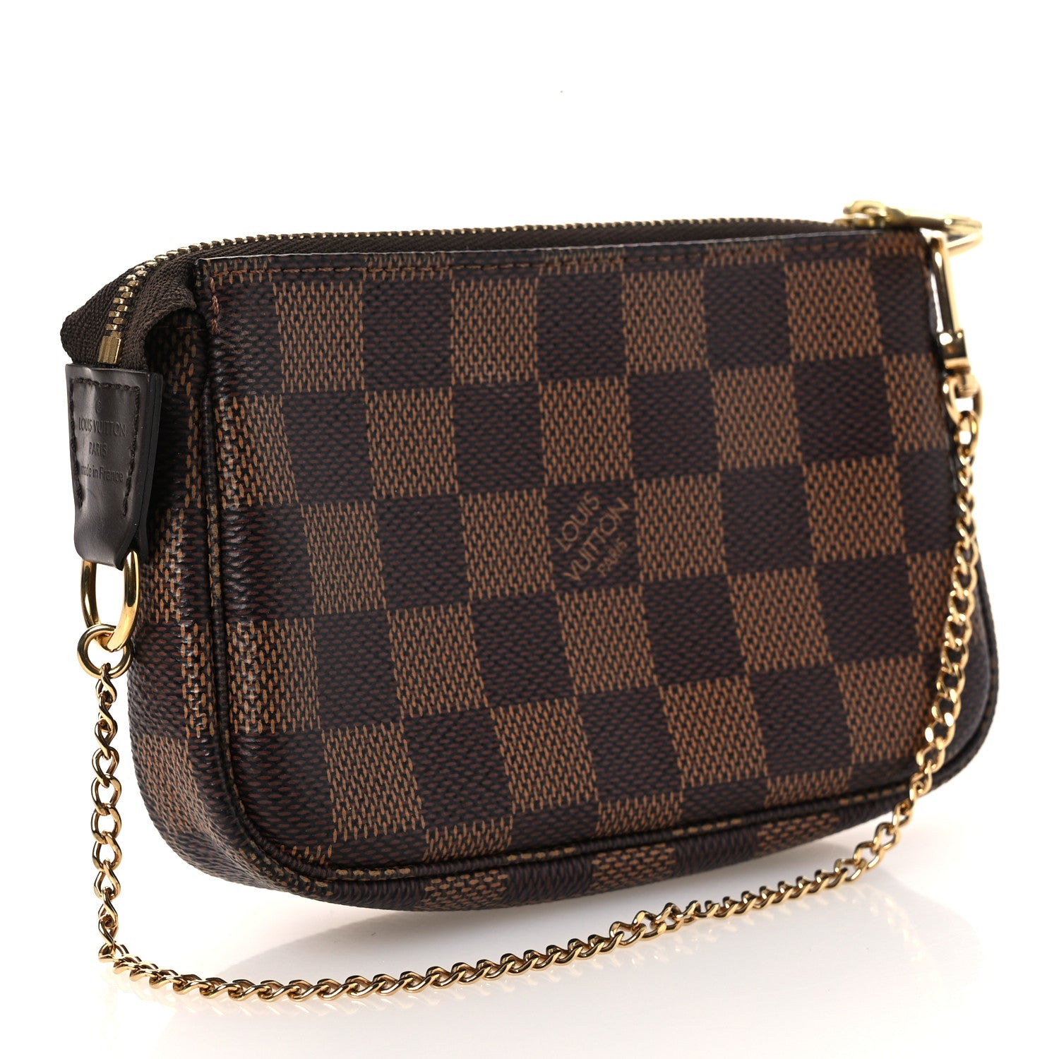 Louis Vuitton Damier Ebene Mini Pochette Accessories 3 of 12