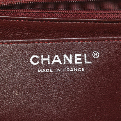 Chanel Lambskin Quilted Maxi Single Flap Black 6 of 10