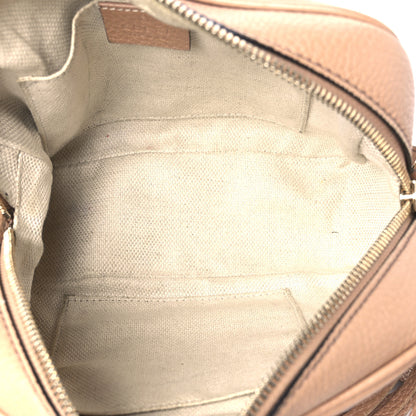 Gucci Pebbled Calfskin Small Soho Disco Bag Camelia 5 of 15