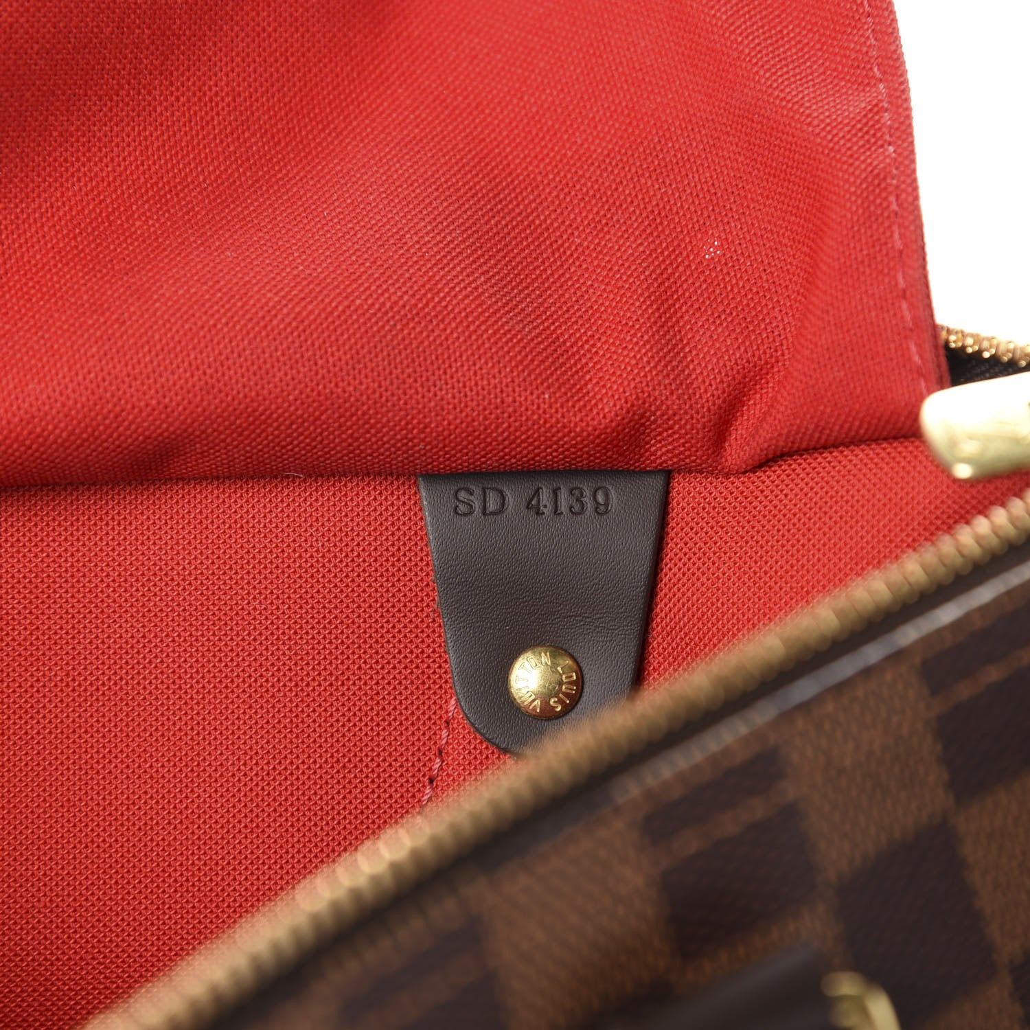 Louis Vuitton Damier Ebene Speedy Bandouliere 30 10 of 13
