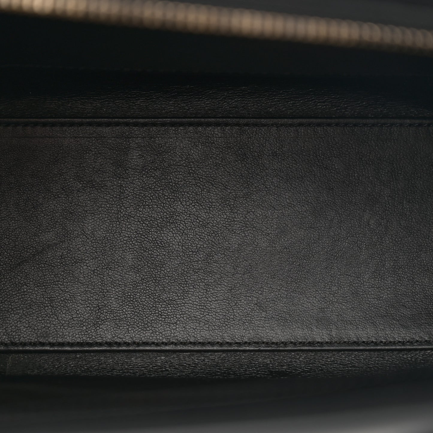 Bullhide Calfskin Nubuck Bi-Color Nano Luggage Black White