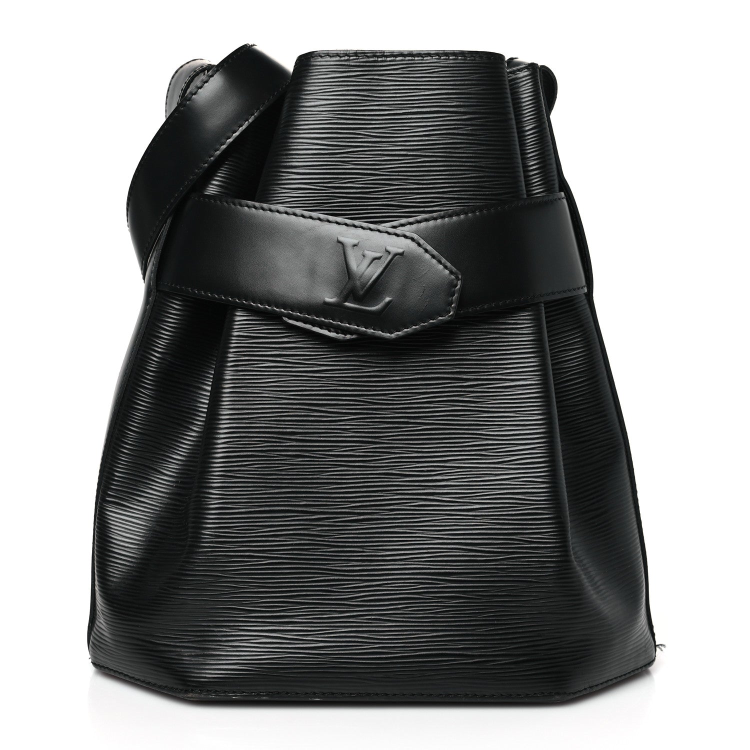 Louis Vuitton Epi Sac D'Epaule GM Black Black 1 of 9