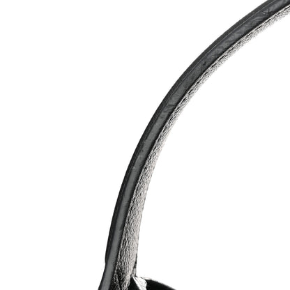 Louis Vuitton Calfskin Lockme Hobo Black 12 of 15