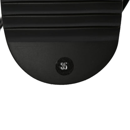 Gucci Rubber Mini Double G Womens Isla Dad Sandals 35 Black 8 of 11