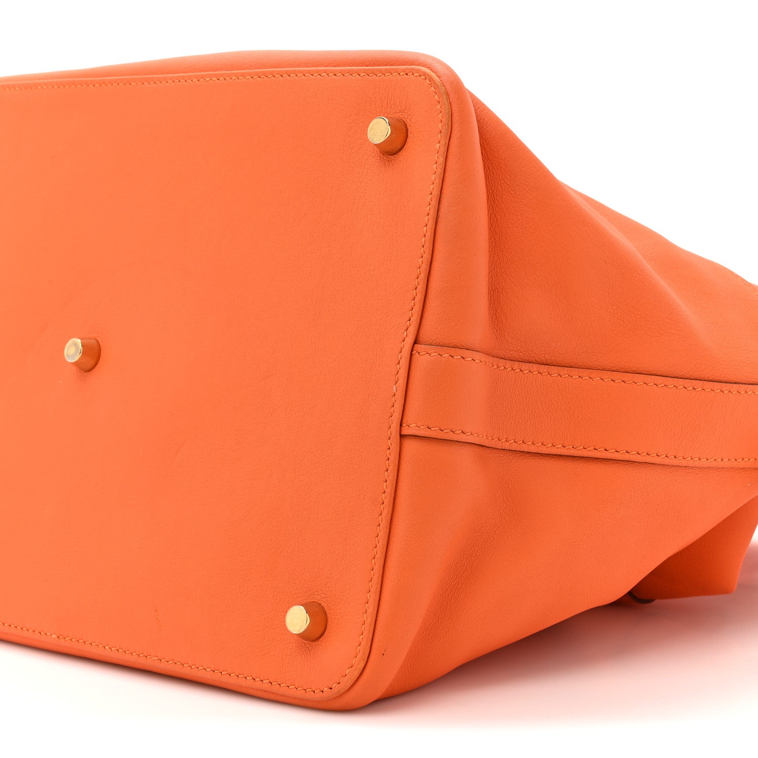 Hermes Evercolor Verso Toolbox 26 Capucine Rouge H 8 of 17