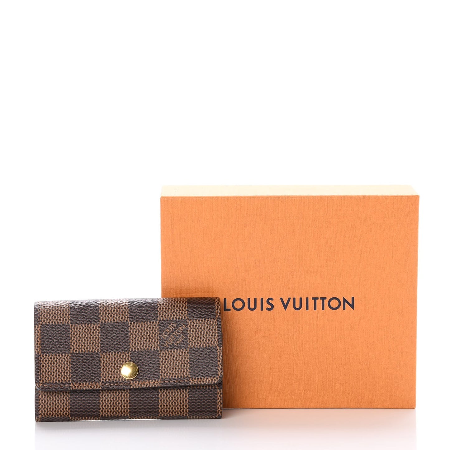 Damier Ebene Multicles 6 Key Holder