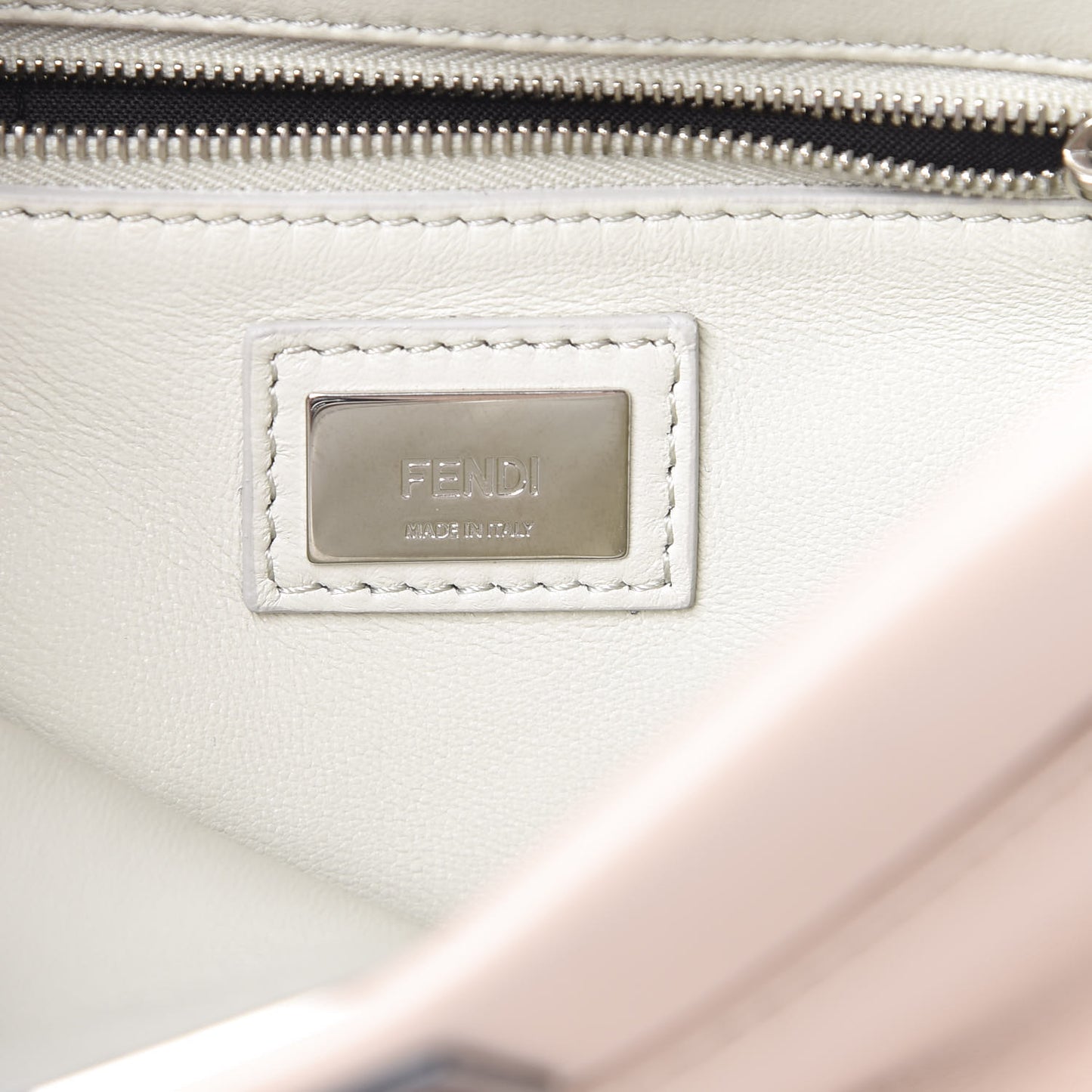 Nappa Colorblock Mini Peekaboo Iconic Satchel Soap Amazzonia Opal