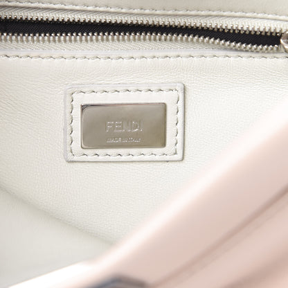 Fendi Nappa Colorblock Mini Peekaboo Iconic Satchel Soap Amazzonia Opal 9 of 14