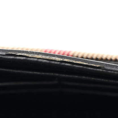 Burberry Calfskin House Check Henley Wallet On Chain Black 13 of 13