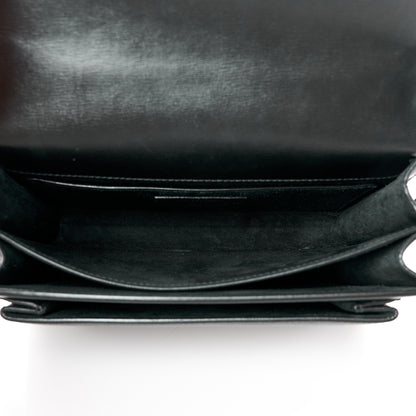 Saint Laurent Calfskin Medium Monogram Sunset Black 5 of 11