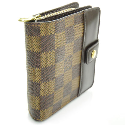Louis Vuitton Damier Ebene Compact Zippe Zipped Wallet 4 of 8