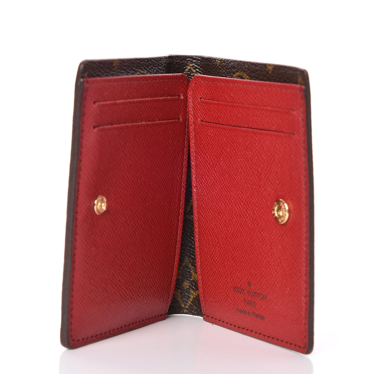 Monogram Compact Marie Wallet Rouge