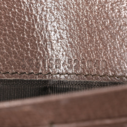 Gucci GG Supreme Monogram Web Ophidia Continental Wallet Brown 7 of 7