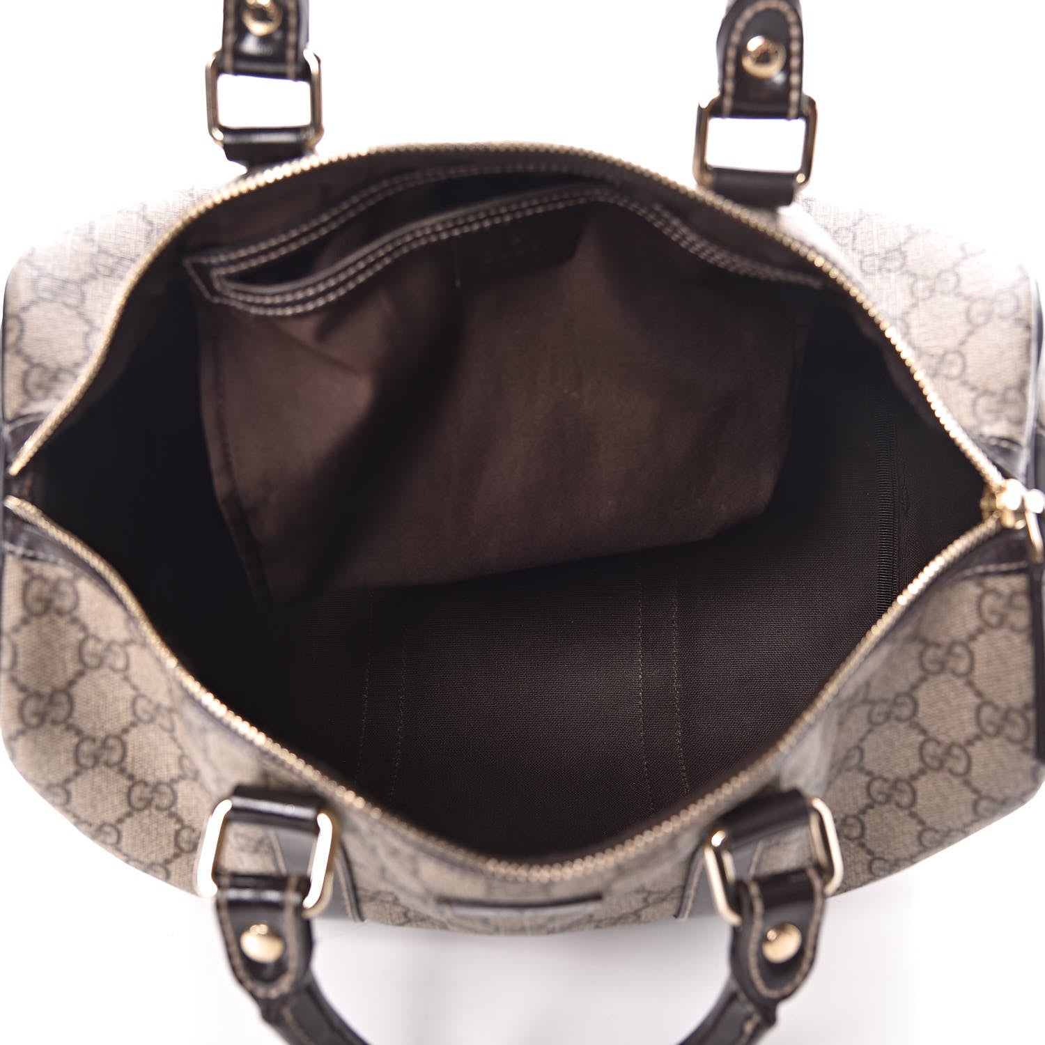 Gucci GG Plus Monogram Medium Joy Boston Dark Brown 5 of 20