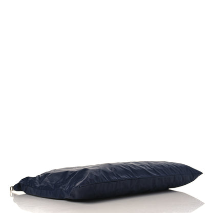 Prada Tessuto Nylon Flat Pouch Blue 4 of 9