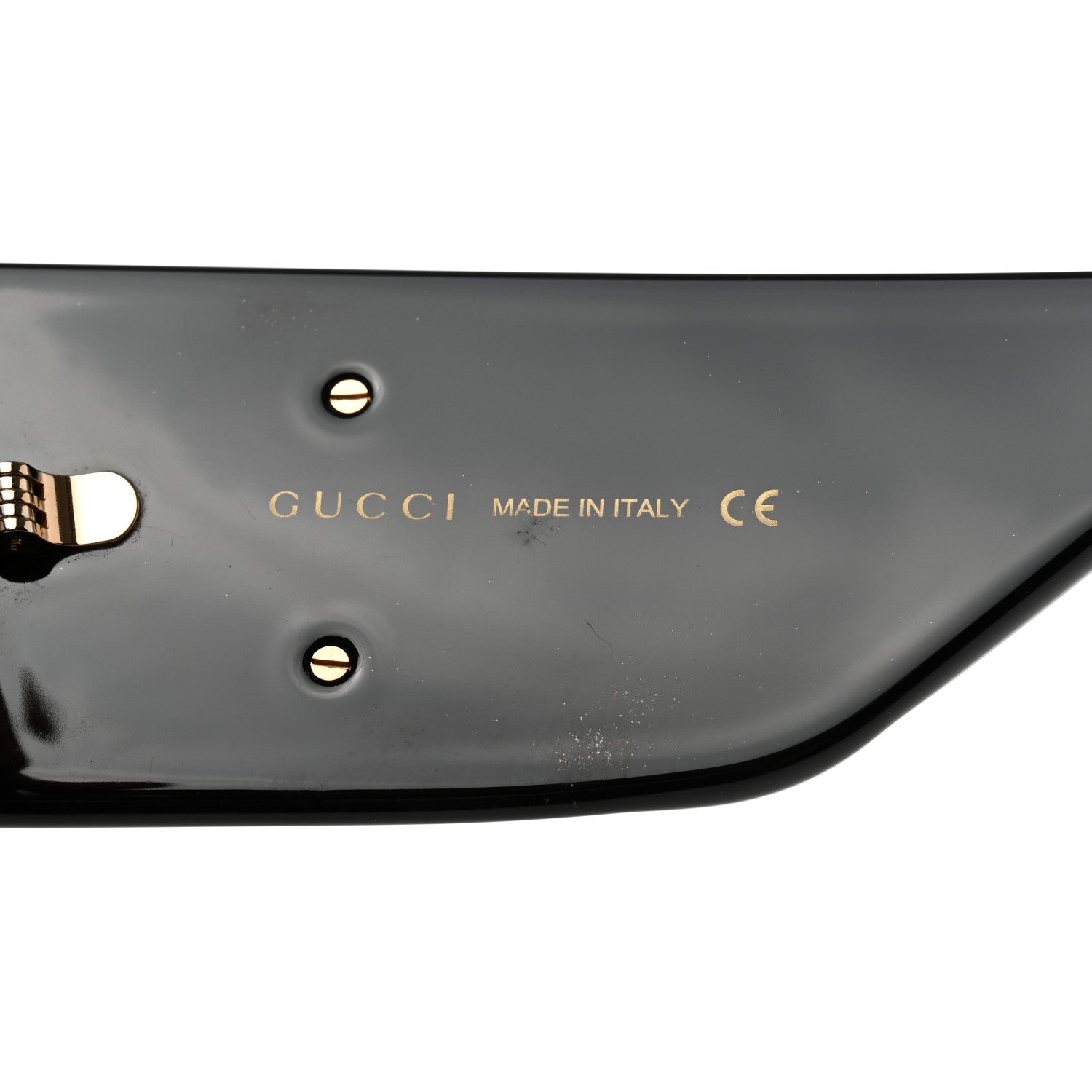 Gucci Acetate Rectangular Sunglasses GG0811S Black 5 of 9