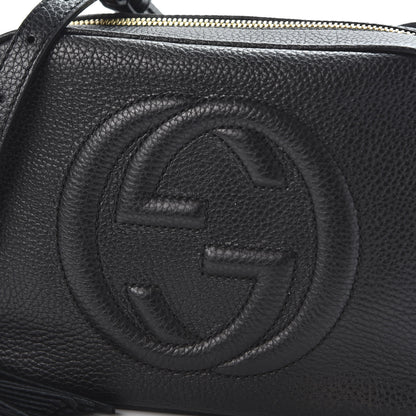 Gucci Pebbled Calfskin Small Soho Disco Bag Black 9 of 9