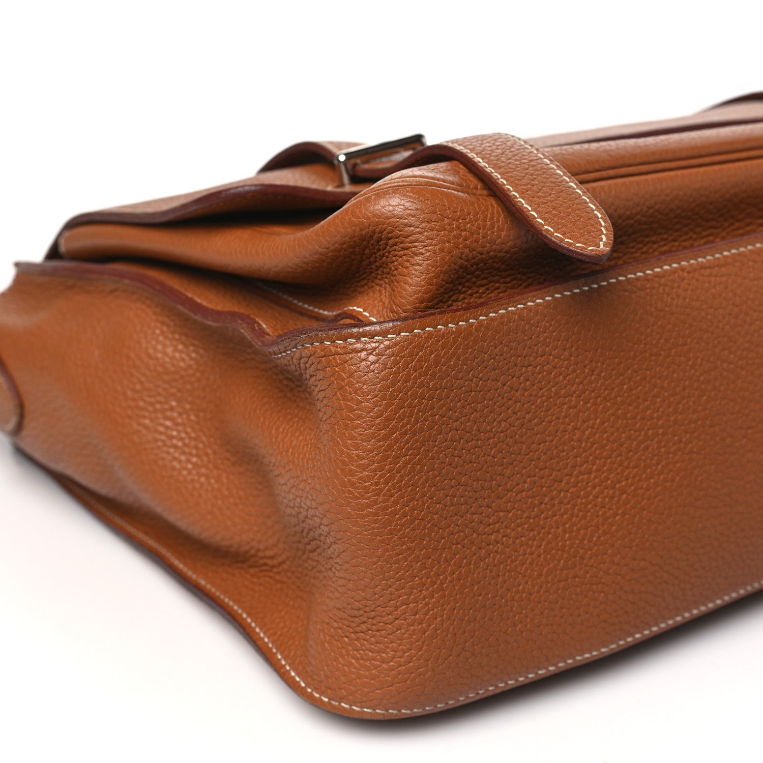 Hermes Taurillon Clemence Steve Caporal Messenger 36 Gold 9 of 10