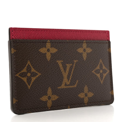 Louis Vuitton Monogram Card Holder Fuchsia 4 of 7