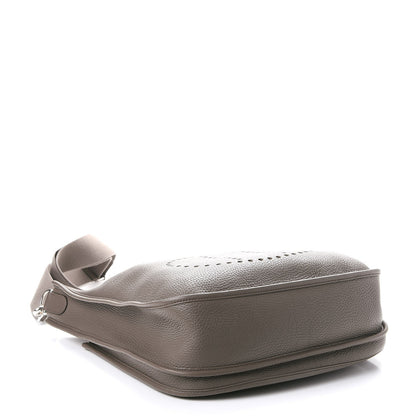 Hermes Taurillon Clemence Evelyne III GM Etain 4 of 10