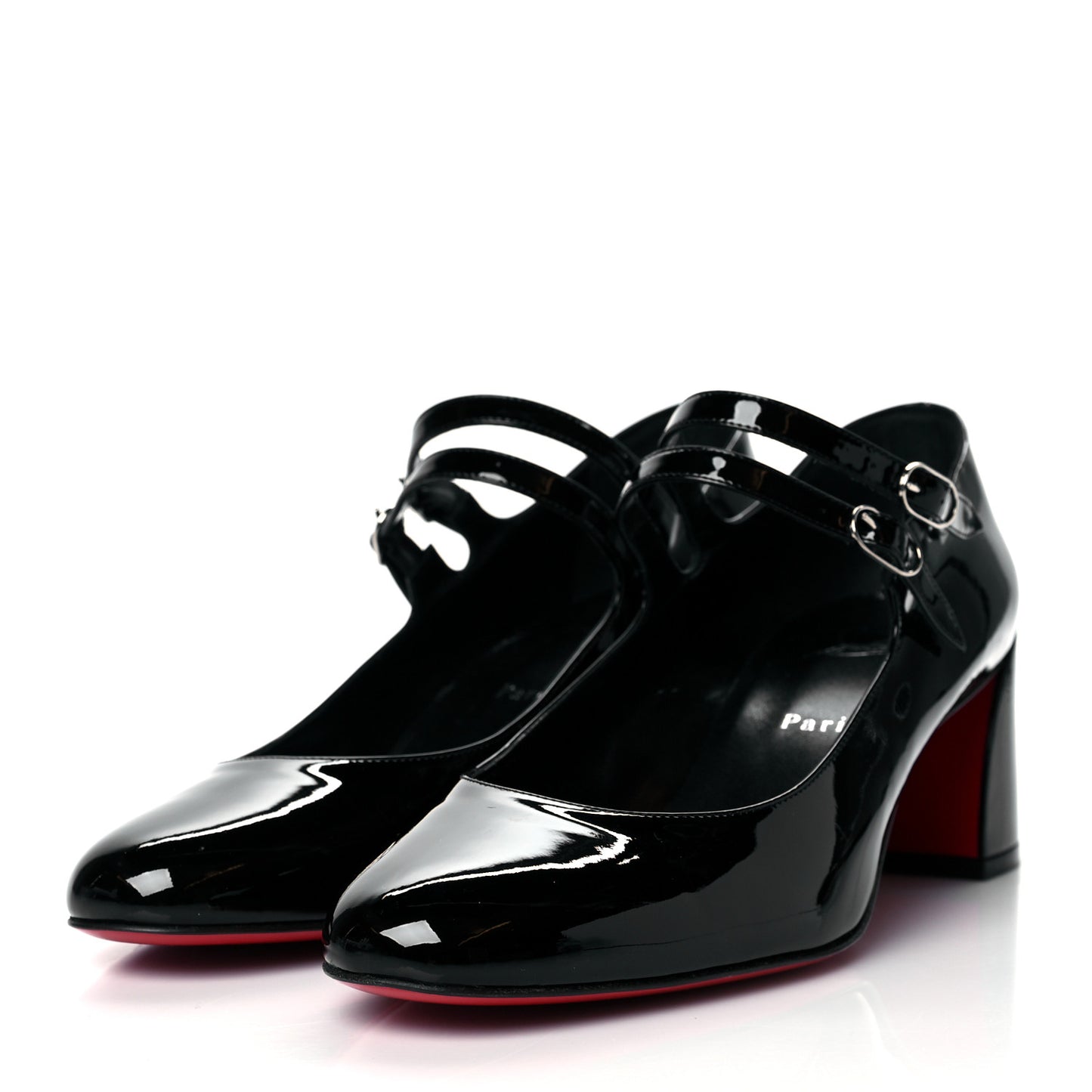 Patent Miss Jane Mary Janes 55 Pumps 40.5 Black