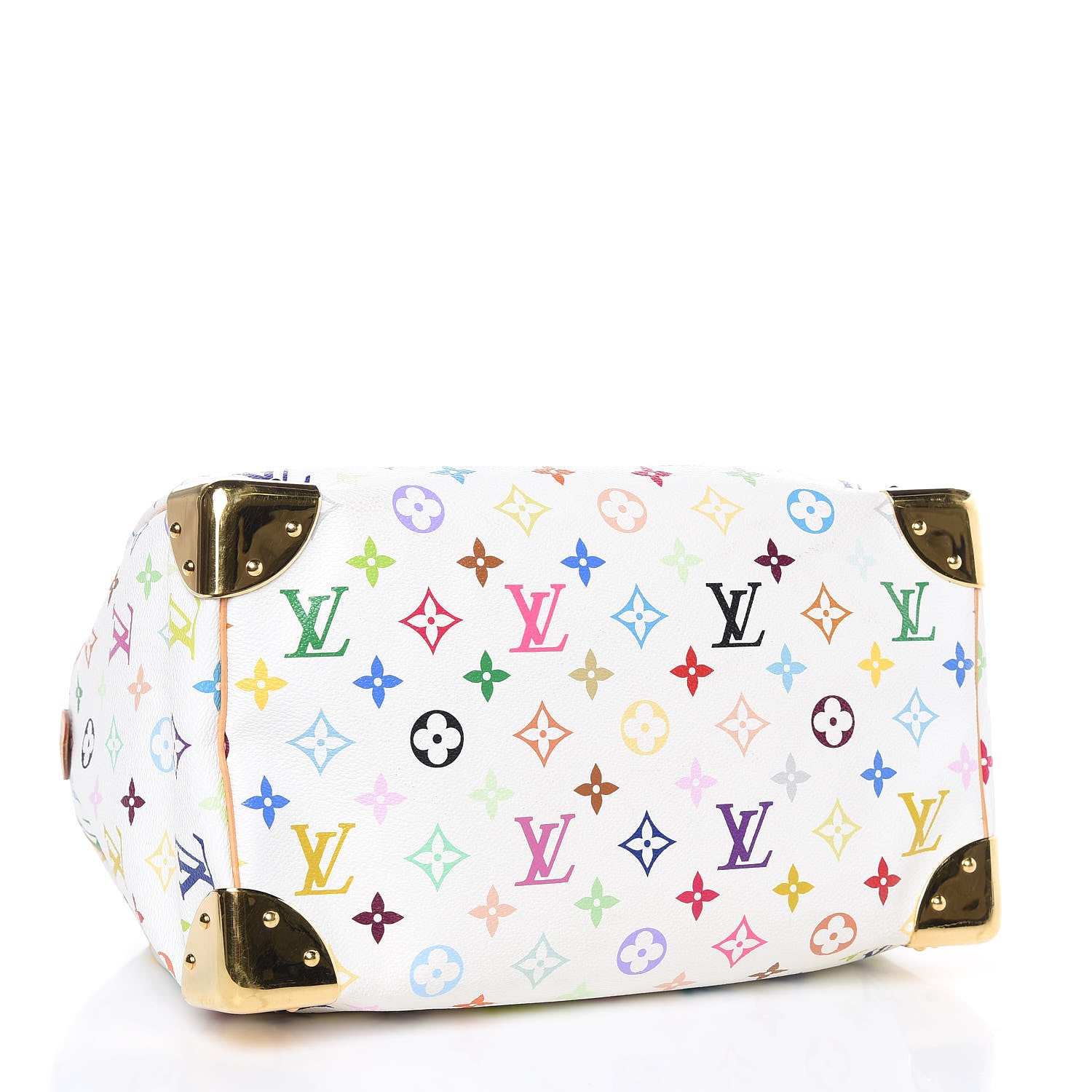 Louis Vuitton Monogram Multicolor Speedy 30 White 4 of 14