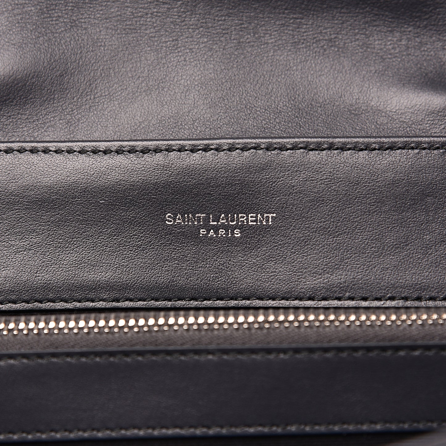 Calfskin Y Quilted Monogram Medium Loulou Chain Satchel Asphalt