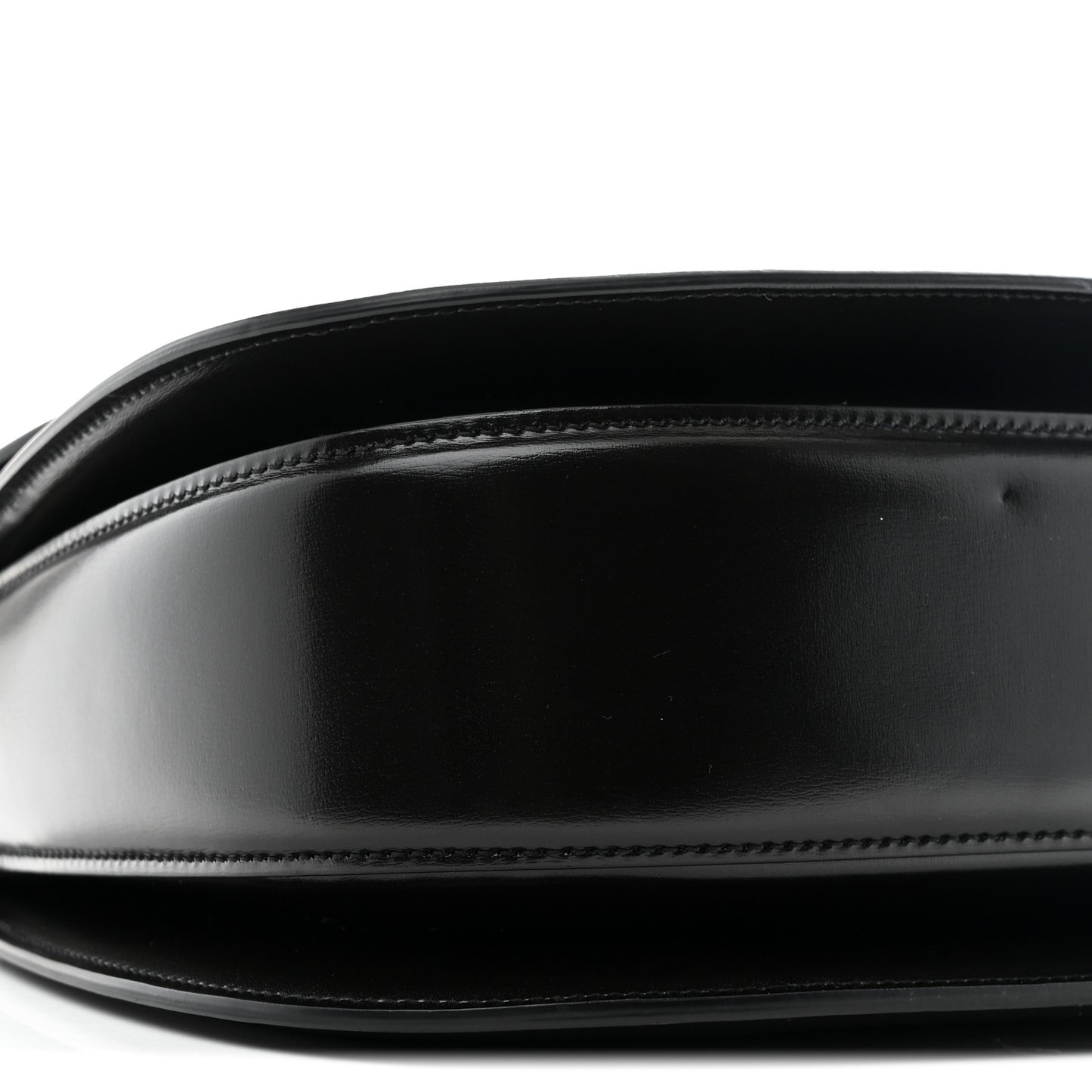 Boarded Dyana Lux Calfskin Web Monochrome Medium Bamboo 1947 Top Handle Bag Black