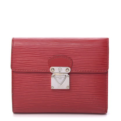 Louis Vuitton Epi Koala Wallet Rouge 1 of 9