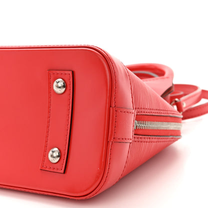 Louis Vuitton Epi Alma BB Coquelicot 10 of 10