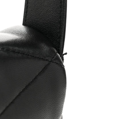 Saint Laurent Lambskin Quilted Le 57 Diamond Shoulder Bag Black 11 of 12