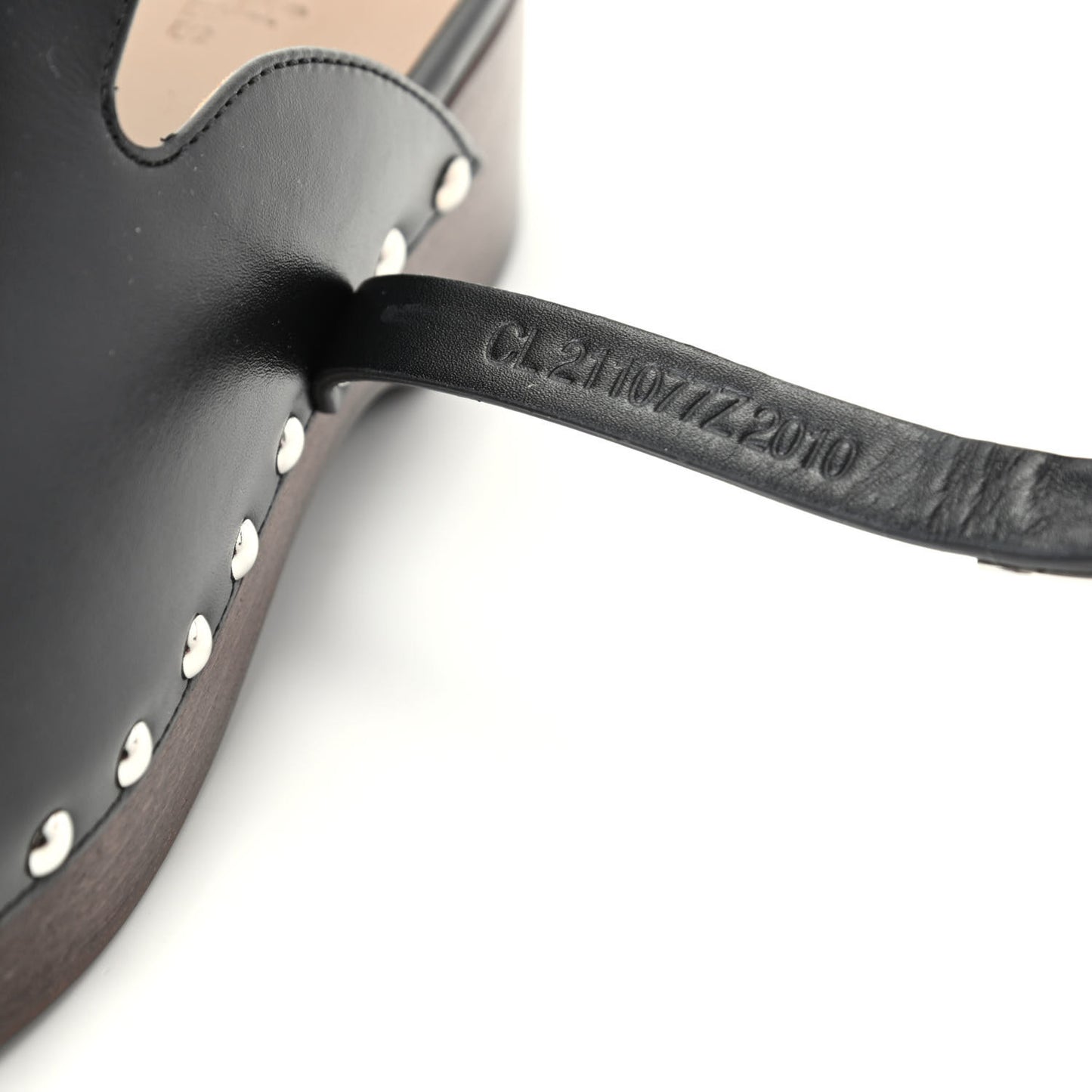 Calfskin Carlotta Mules 36 Black
